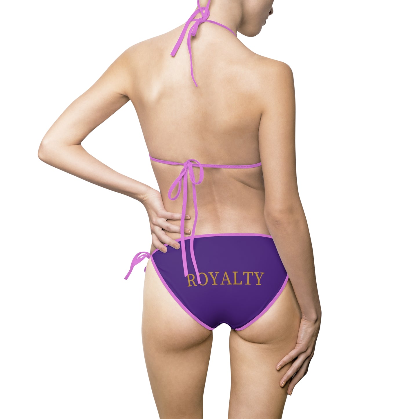 Self-Care Women's Bikini Swimsuit(purple)