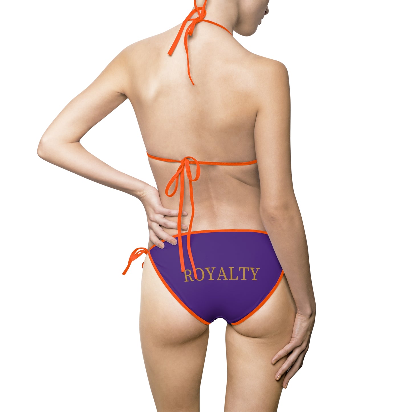 Self-Care Women's Bikini Swimsuit(purple)