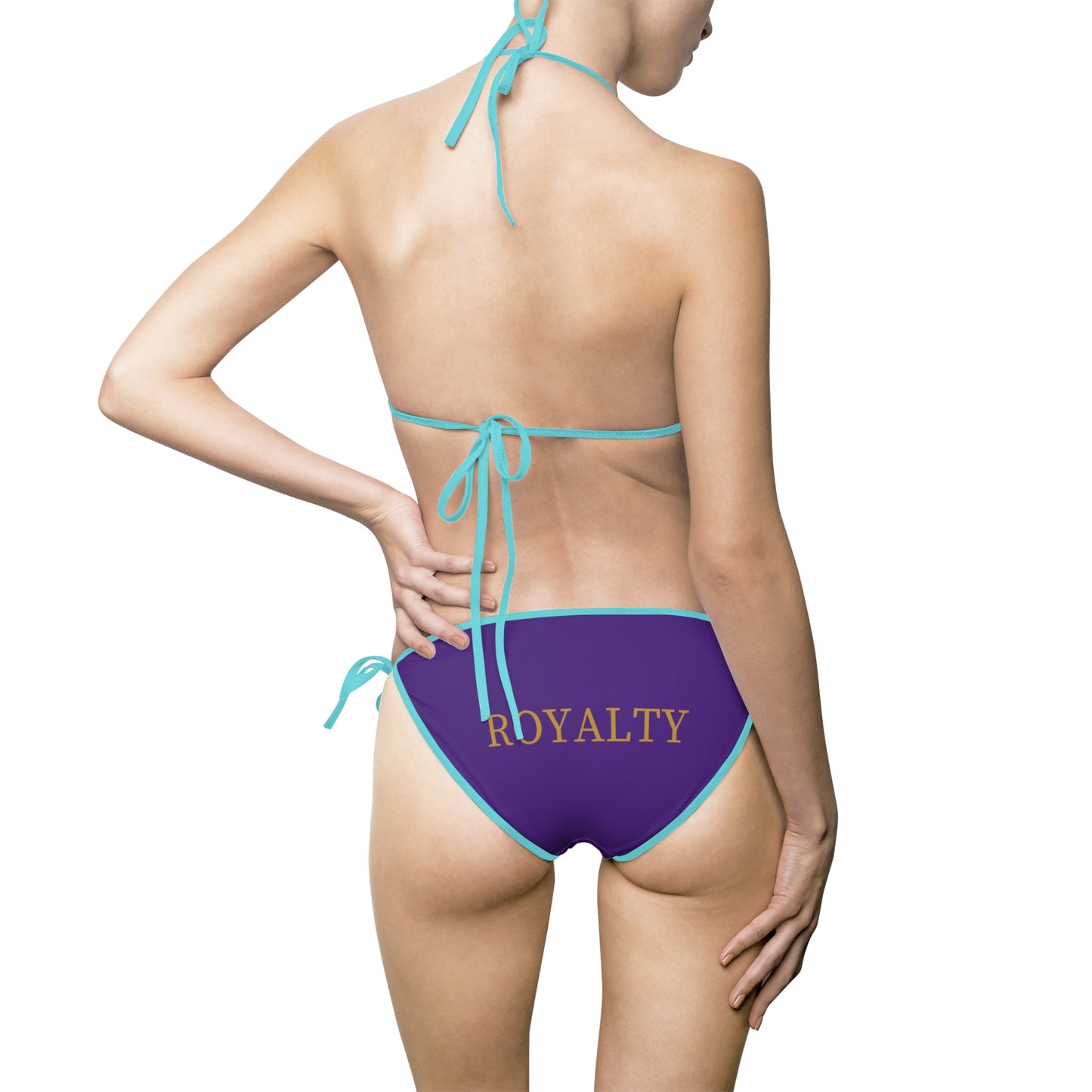 Self-Care Women's Bikini Swimsuit(purple)