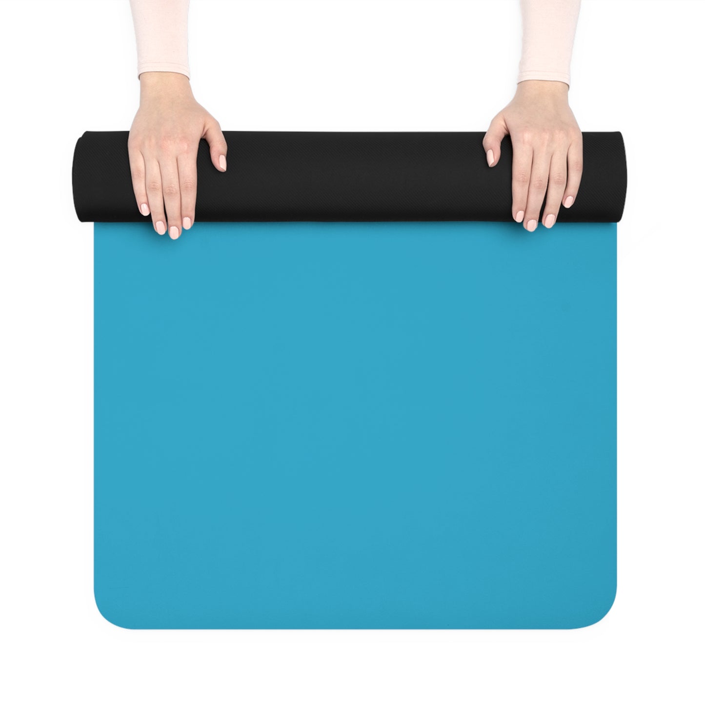 Breathe In Breathe Out Rubber Yoga Mat