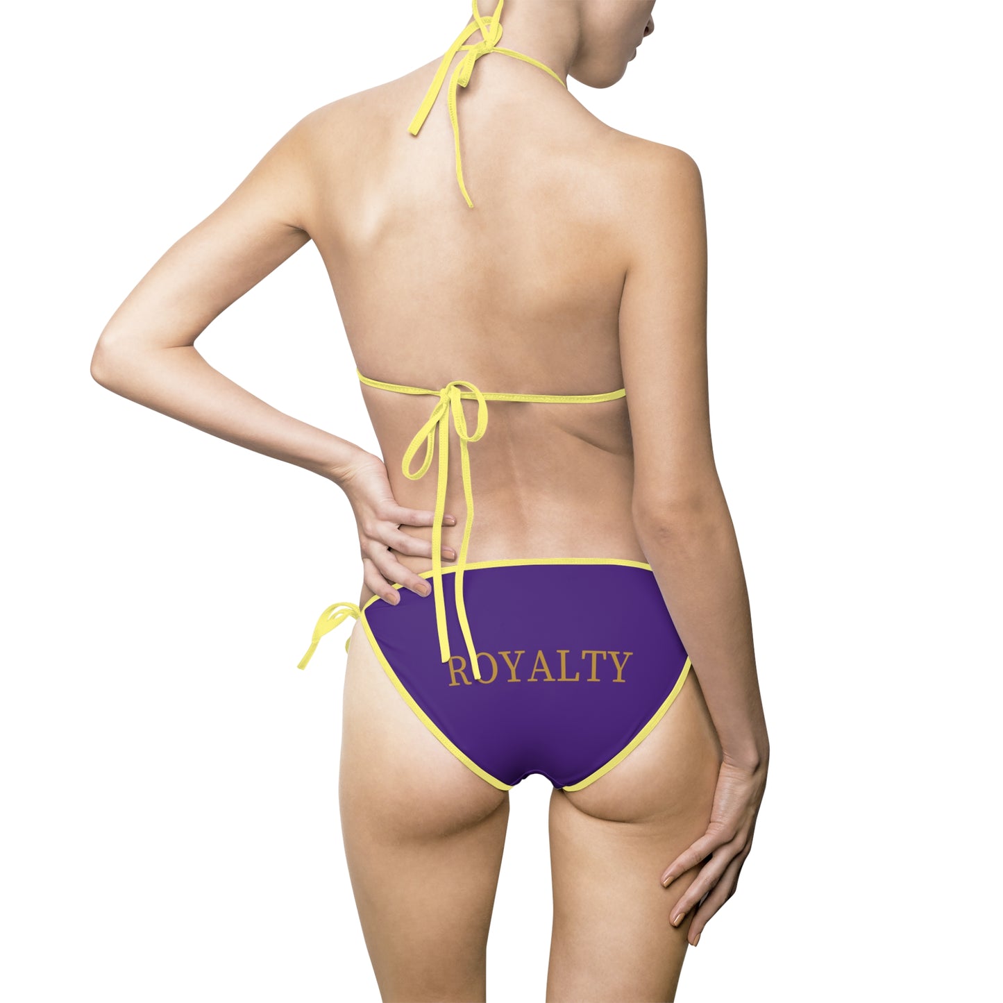 Self-Care Women's Bikini Swimsuit(purple)