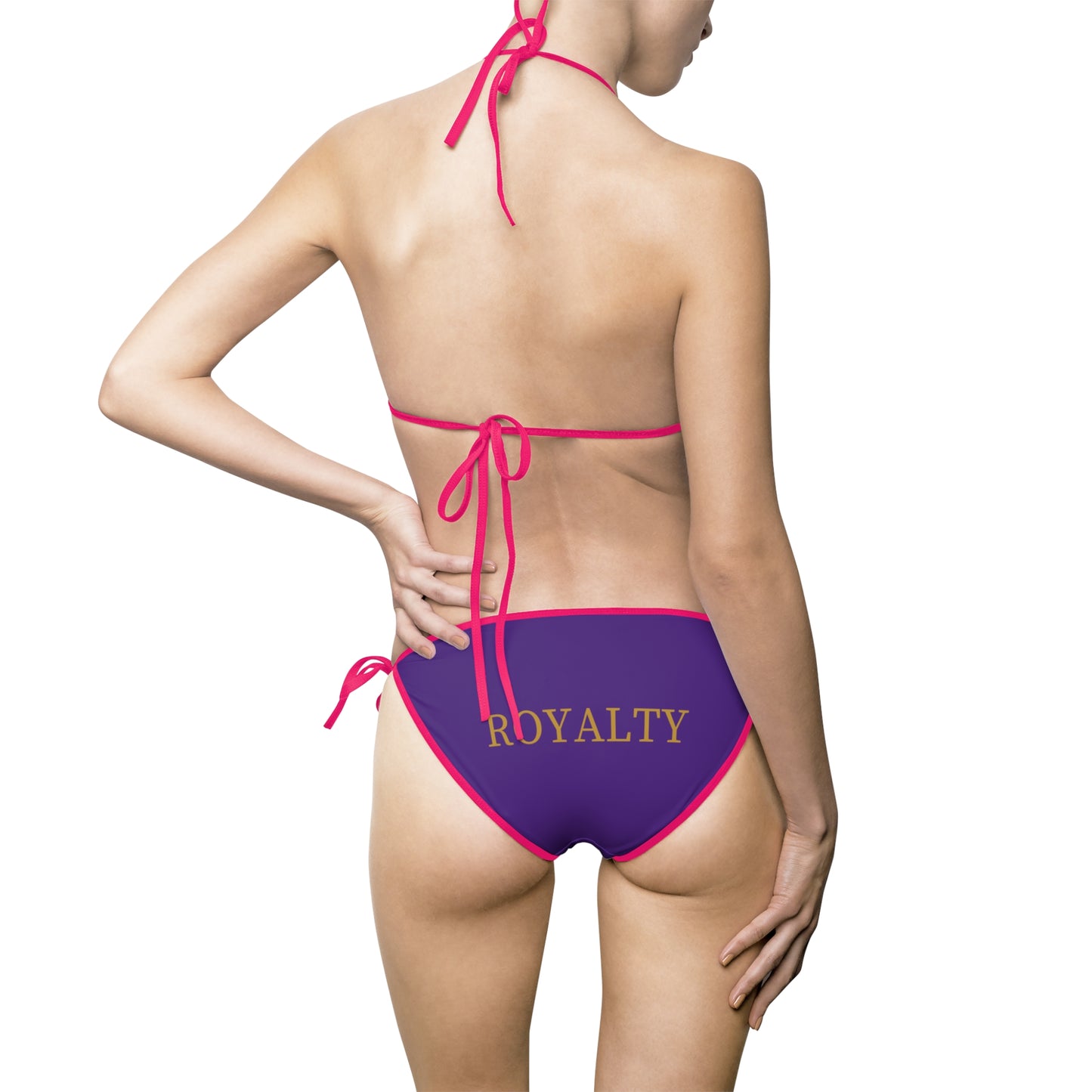 Self-Care Women's Bikini Swimsuit(purple)